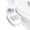 Chrome, variant on ROSYNEY Bidet Attachments,Hidden Nozzle,Bidet for Existing Toilets,Adjustable Water Pressure, Ease of Installation,Black