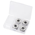 thumbnail image 1 of Unique Bargains Roulements à Billes 608-2RS ABEC-9 Blanc pour Skateboard Patins à Roulettes en Ligne, 1 of 5