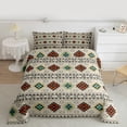 thumbnail image 2 of Homewish Western Beige Aztec Bedding Comforter Set for Men, Boho Triangle Abstract Twin Comforter Sets, Rustic Farmhouse Reversible Bedding Set, Super Cozy Room Decor, 2 Pieces, 2 of 8