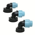 thumbnail image 4 of 20/25/32mm Garden Pipe Elbow Outlet Connector Water Splitter IBC Tank Adapter, 4 of 6