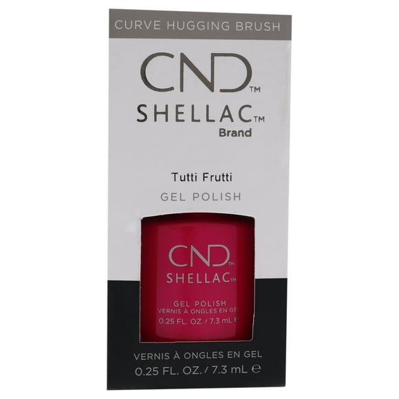 Shellac Nail Color - Tutti Frutti by CND for Women - 0.25 oz Nail Polish