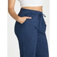 thumbnail image 3 of Athletic Works Women's and Women's Plus ButterCore Wide Leg Pants, Sizes XS-4X, 3 of 4