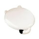 thumbnail image 2 of Cojín de asiento con forma de gato, portátil, versátil, con cremallera, para silla Blanco, 2 of 8