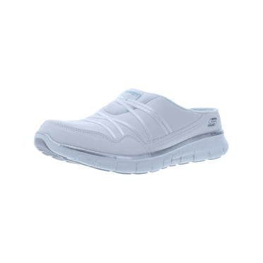 Skechers Womens Synergy - Air Streamer Memory Foam Slip On Athletic Shoes