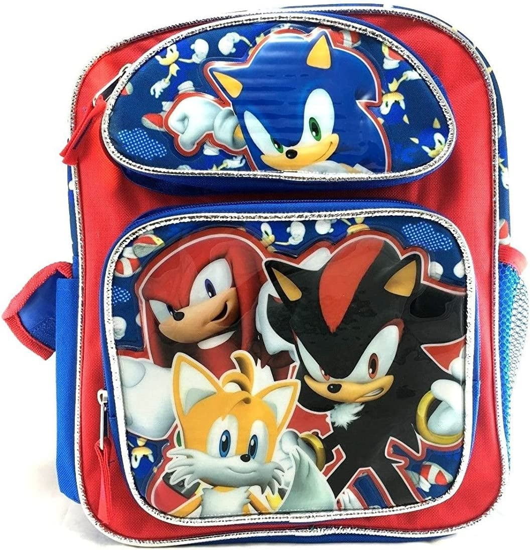 New Sonic Team Tail, Shadow, Knuckles 12 Small Backpack