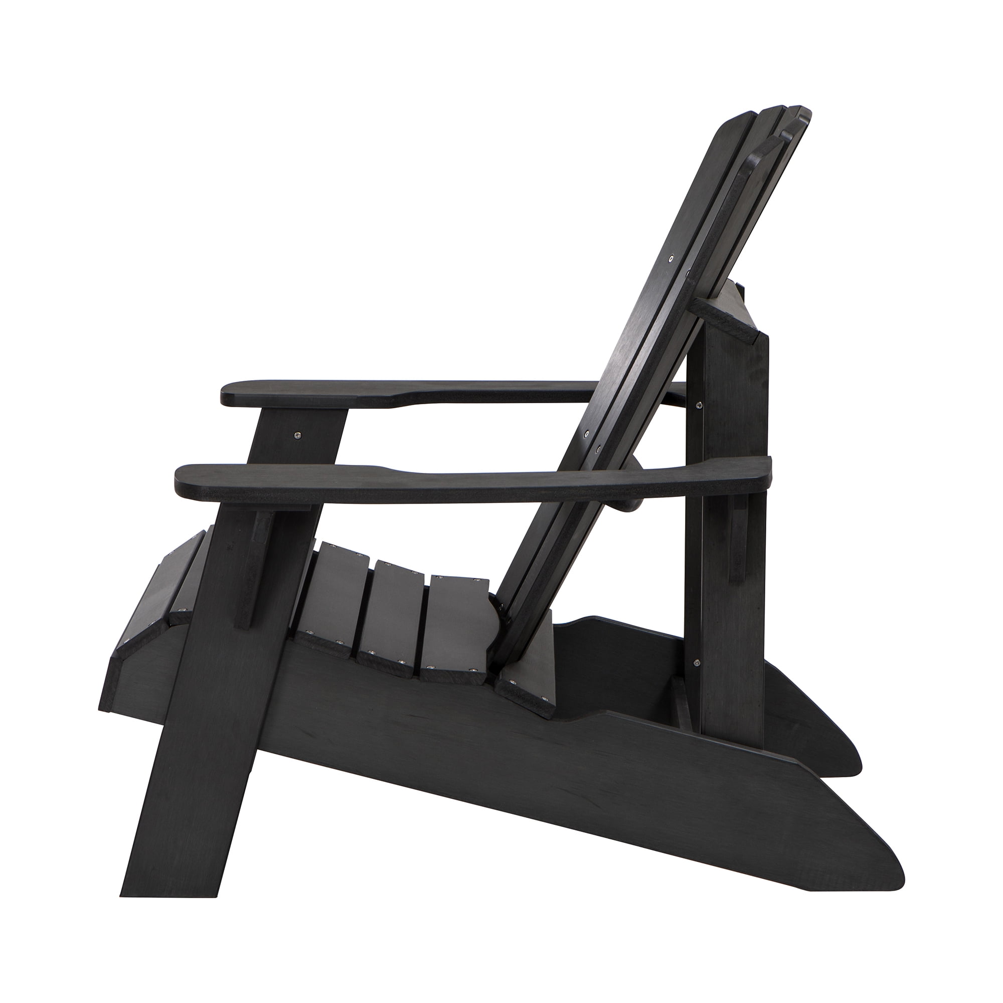 Lifetime Outdoor Polystyrene Adirondack Chair, Black (60284)