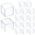 thumbnail image 1 of Uxcell 16 Pcs Protectores de Suelo de Silicona para Patas de Silla 0.8 x 0.8 pulgadas Tapas Antideslizantes para Patas de Silla para Pisos de Madera Dura Reducir Ruido y Rasguños, Transparente, 1 of 6