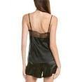 thumbnail image 2 of KIKI DE MONTPARNASSE womens  Tiered Silk Cami, s, Black, 2 of 3