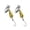 Gold 1 Hook 2.8g, variant on Lerpwige Spinner Baits Fishing Spoons Metal Lures Hard Fishing Lures with Hook