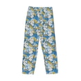 thumbnail image 5 of Balery Flower and Sail Boat print Men's Pajama Pants,Ultra Lightweight Pjs,Lounge Pant-XX-Large, 5 of 9