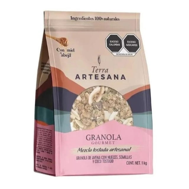 Granola con Nueces y Miel de Abeja Terra Artesana 1 Kg Original
