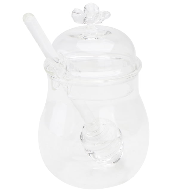 EeaseMX 1 recipiente de vidrio para almacenar alimentos de 250 ml, ideal para la cocina y para cereales.