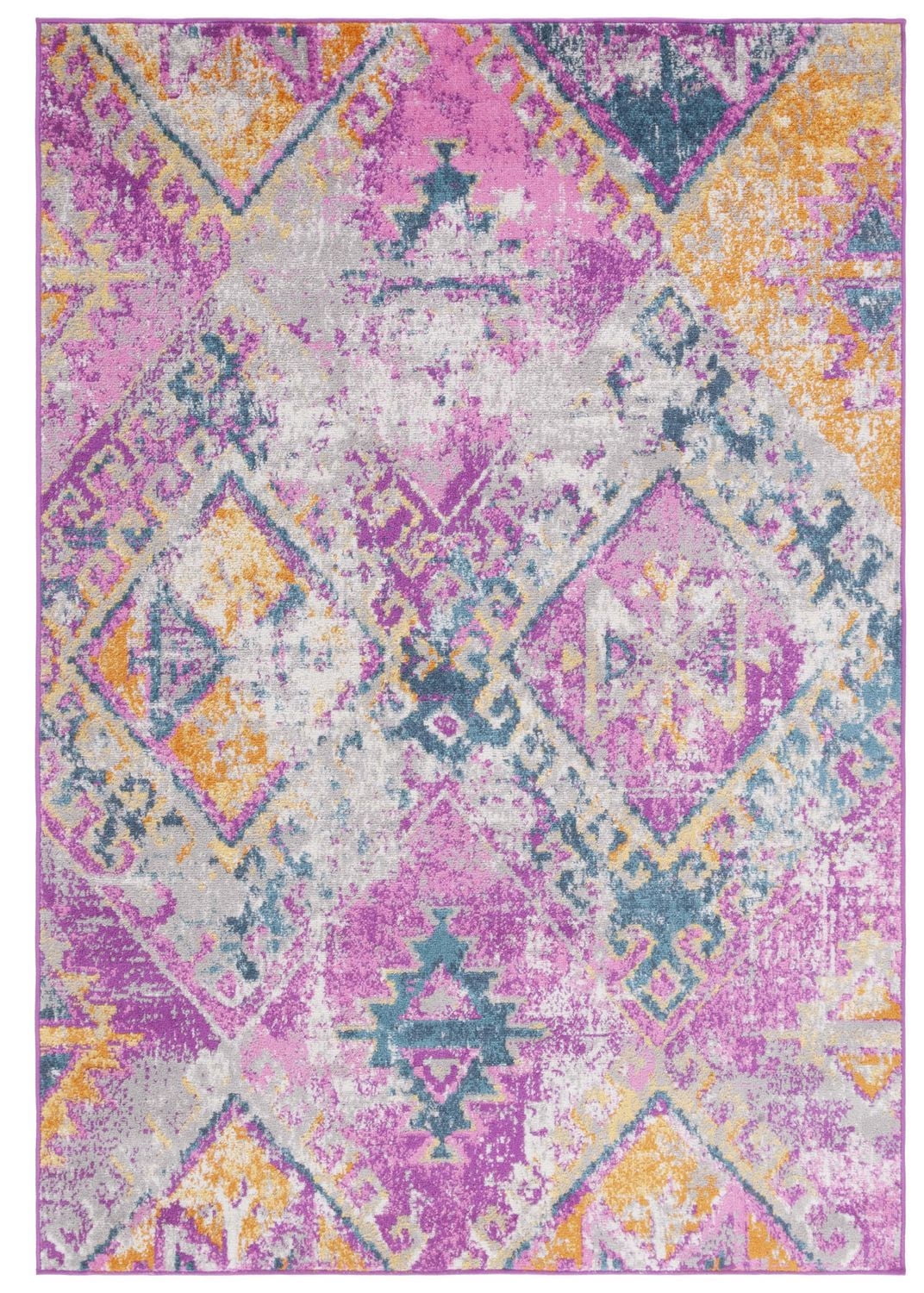 SAFAVIEH Madison Barrfind Geometric Area Rug