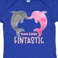 thumbnail image 4 of Inktastic You're Flippin' Fintastic Dolphins Boys or Girls Baby Bodysuit, 4 of 5