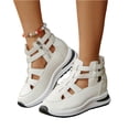 thumbnail image 5 of KEVCHE Womens Openwork Breathable High-Top Thick Sole Sandals, Orthopedic Platform Sneakers with Arch Support, Hollow Out Wedge Casual Dress Summer Shoes for Women, 5 of 5
