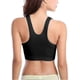 thumbnail image 3 of 2026 Women's Zip Front Sports Bra Wireless Post-surgery Bra Active Bras, 3 of 5