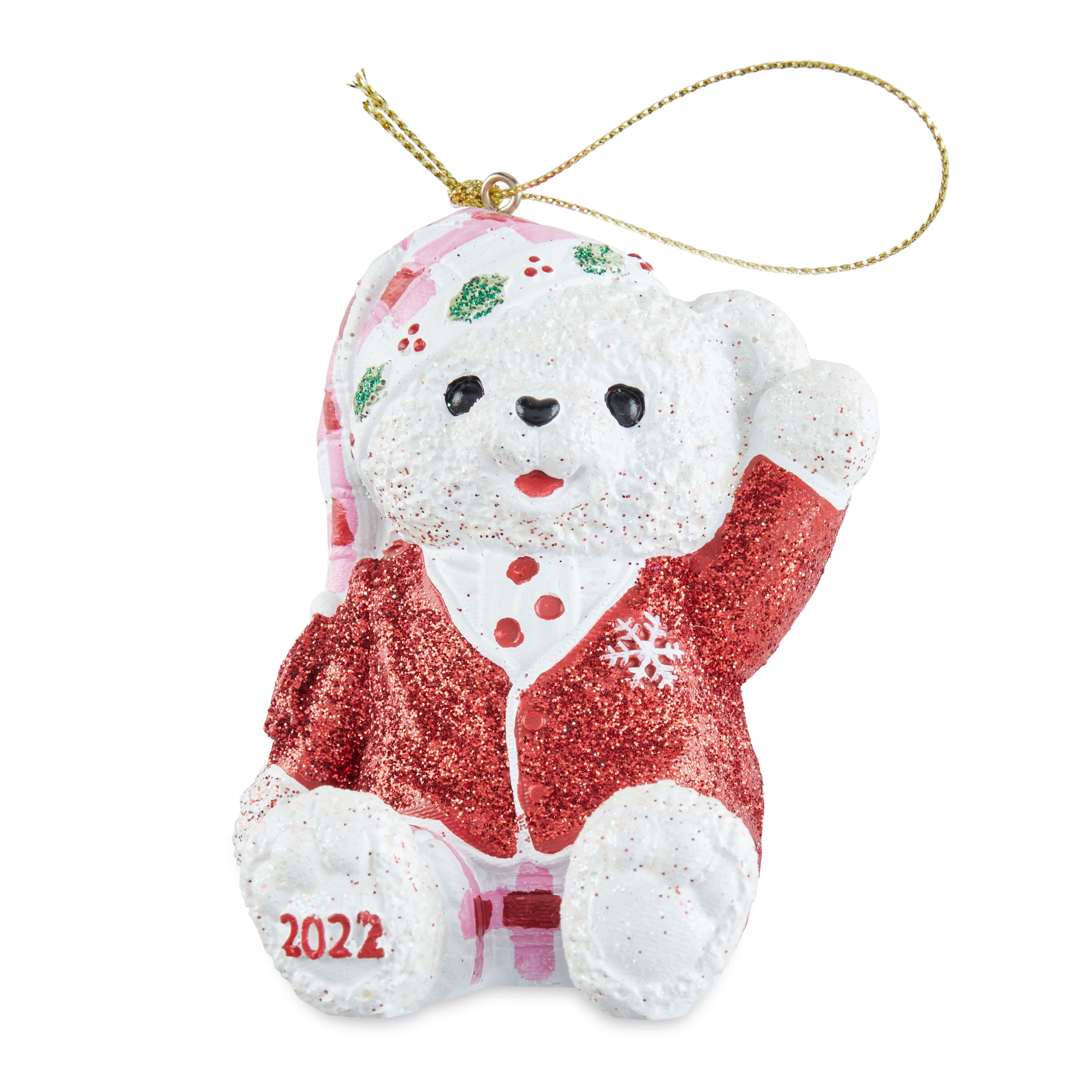 Holiday Time 3.75in 2022 Christmas Snowflake Ornament
