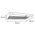 thumbnail image 4 of Campana de Cocina Empotrable SANAIRE ELITE 60cm Negro, 4 of 4
