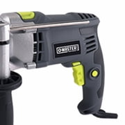 Master Mechanic 7.5 Amp 0.5” Hammer Drill w/ Soft Grip Handle & Metal Gauge