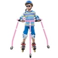 thumbnail image 1 of Entrenador de patines GanFindx Skater Aid para niños pequeños, color rosa, 1 of 6