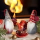 thumbnail image 4 of Navidad (juego de 4) - con cuerda para decoración de árbol de Navidad - Lámpara colgante de elfo de árbol de Navidad para chimenea, decoración, regalos Fason WLJ-3627, 4 of 5