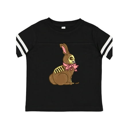 

Inktastic Easter Zombie Chocolate Bunny with Pink Bow Gift Toddler Boy or Toddler Girl T-Shirt