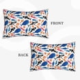 thumbnail image 3 of Haiem Pillowcase for Hair and Skin Queen - Cute Sea Animals Printed Soft Pillowcase with Envelope Closure-16"x24", 3 of 8