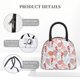 thumbnail image 4 of Easygdp Tropical Corals Seahorse Bolsa de Almuerzo Insulada Grande, Forro de Aluminio, Diseño Espacioso, a Prueba de Fugas, Ideal para Trabajo, Picnics, Viajes y Actividades al Aire Libre, 4 of 6