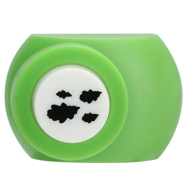 Paper Puncher, Stable Structure Compact Portable DIY Craft Accessories Leaf Punch Safe ABS With Paper For Game Activity For Children Kid For Home School Oak Leaf