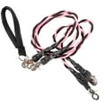 thumbnail image 4 of Dual Dog Leash Bungee Training Leash for Two Dogs 360° Swivel No Tangle Double Dog Walking Leash with Shock Absorbing Rope Padded Handles Small Medium Large Breeds, L, 4 of 7