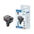 thumbnail image 2 of Reproductor de MP3 Bluetooth para coche, reproducción de tarjetas de llamada manos libres, transmisor FM para coche con cargador para coche, 2 of 6