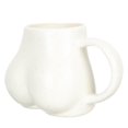 thumbnail image 4 of Mug Bout à Bout Résistant à la Chaleur Unique Forme Drôle Boisson Exquise Tasse à Café en Céramique, 4 of 6