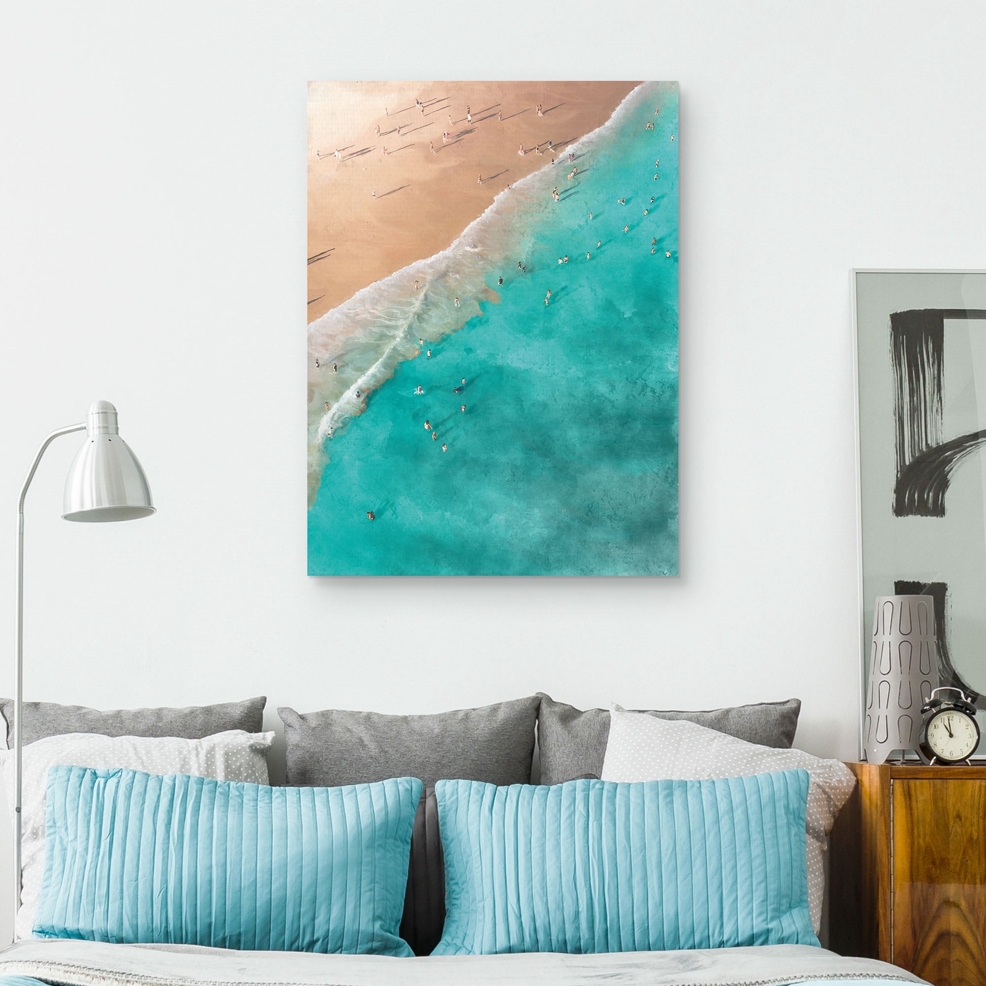 Beach Happy II by Studio Arts Canvas Art Print, 1.5" x 30"