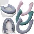thumbnail image 1 of Funda para asiento de inodoro Guojanfon, suave y gruesa, paquete de 3, 1 of 5