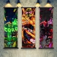 thumbnail image 3 of Anime ONE PIECE Poster Roronoa Zoro Canvas Painting  Art Print Kids Room Decoration Mural for Hanging Scrolls, 3 of 7