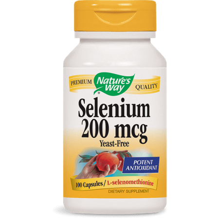 Nature's Way Selenium 200 mcg, 100 Ct