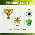 thumbnail image 2 of Yanonmyfd Soccer Balloon Set, 7 Pcs Soccer Theme Birthday Party Balloons Decorations for Kids Sports Celebration,Baseball Set, 2 of 26