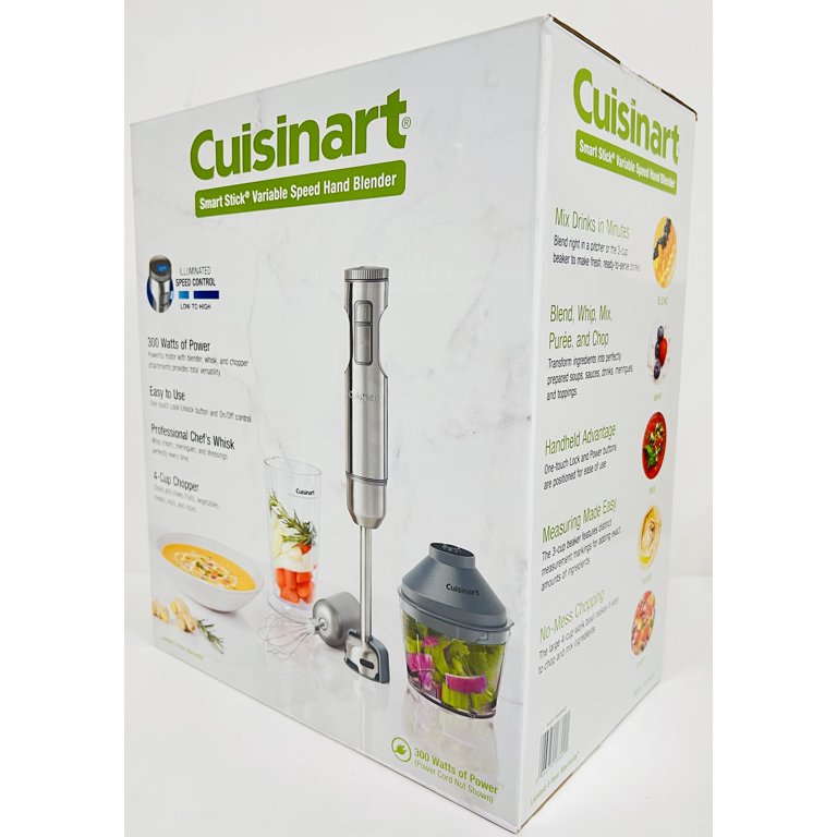 Cuisinart Immersion Hand Blender With Storage Bag (Renewed), 49 OFF