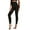 Black, variant on Suprenx Women's Full-Length Seamless High Waist Tummy Control Shapewear Compression Pants