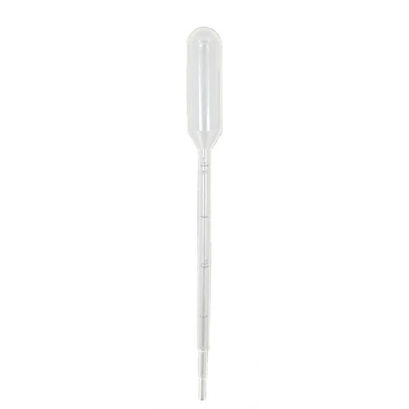 Pipettes, Disposable Transfer, 5ml Capacity, Graduated 1ml by 1/4ml, Pack of 500