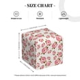 thumbnail image 2 of Rocae Rose Flowers for High-grade Leather Tissue Box, Exquisite Fashionable Design, Office Tissue Box, Waterproof Family Tissue Box, 2 of 8