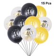 thumbnail image 3 of 15 piezas de globos de confeti digitales, globos de confeti decorativos, suministros para globos de fiesta para cumpleaños, aniversarios, 40 años, 3 of 3