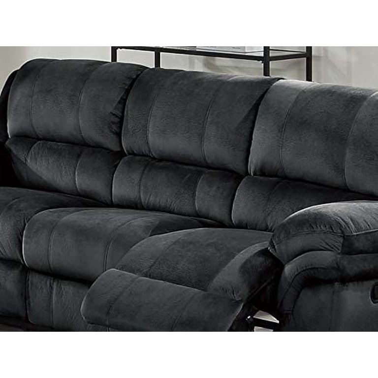 black-suede-recliner-sofa-baci-living-room