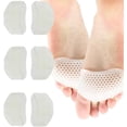 thumbnail image 1 of RZEL 6 Almohadillas para Pies Antideslizantes y Amortiguadoras para Aliviar el Dolor en los Pies Plantillas de Metatarso para Zapatos, Tacones, Tenis, Flats y Sandalias ORZEL SCP-OZ-00072, 1 of 6