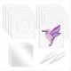 thumbnail image 1 of 9 Piezas 5mm Gran Cuadrado Rebordear Tablero de Uñas de Plástico Rebordear Tablero con Papel de Planchar, Pinzas de Cuentas para KidsCraft Rebordear, 1 of 7