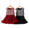 thumbnail image 3 of Vestido de malla para niña de estilo primavera y verano, vestido de princesa con tutú elegante y despreocupado para niñas de tamaño pequeño y mediano, 3 of 3