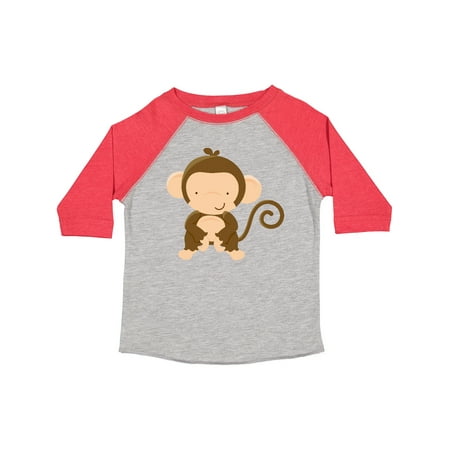 

Inktastic Happy Monkey Gift Toddler Boy or Toddler Girl T-Shirt