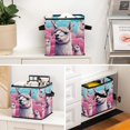 thumbnail image 6 of Alpaca Foldable Toy Storage Basket with Handle, 10.8"x10.5"x10.6", Large Capacity Storage Box Organizer Bins, 6 of 6