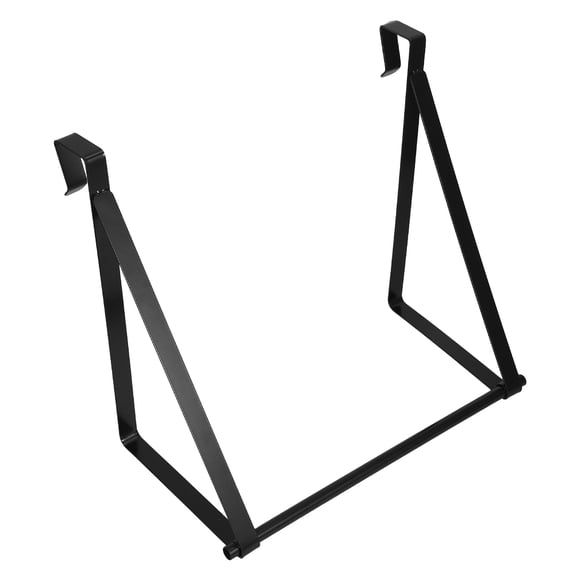 CRAFTHROU Rack Negro Para Colgar Ropa Sobre Puerta Ideal Para Organizar Ropa En Hogar Y Dormitorio