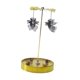 thumbnail image 4 of Candelabro giratorio, vela de pilar giratoria, decoración con bandeja, regalo ideal, centro de mesa para la mesa de comedor de familiares y amigos Ángel, 4 of 8